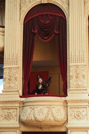 balcon musicien theatre