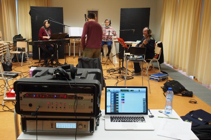 studio d'enregistrement mobile