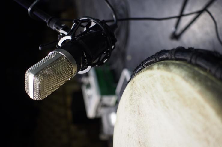 Mojave on the Djembe