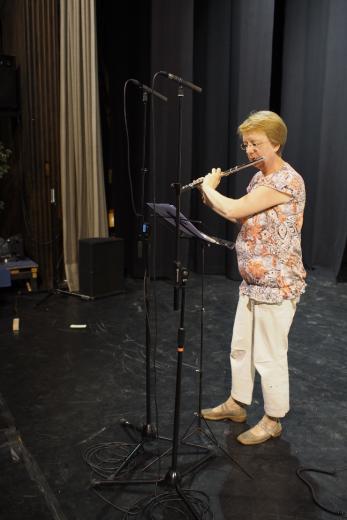 setup sound acoustique flute