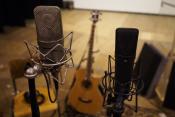 Microphones and Guitar